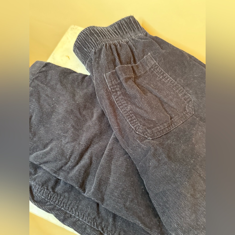 Kids Corduroy Pants - Gray